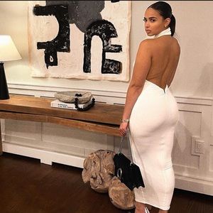 Naked Wardrobe Drama Is Back Dress in White